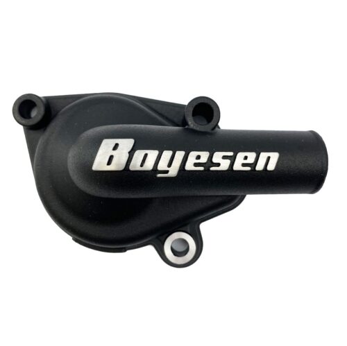 WATER PUMP COVER BLACK 2024-2025 KTM 2 STROKE, BOYESEN WPK-42B SUPERCOOLER