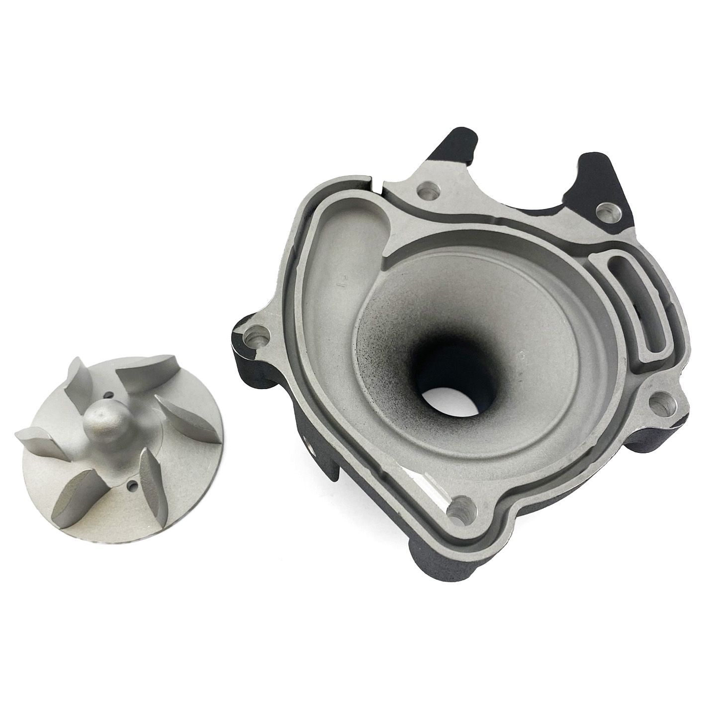 WATER PUMP COVER BLACK CANAM MAVERICK X3, BOYESEN WPK-81B SUPERCOOLER - Image 2