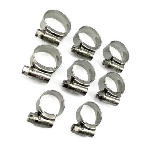 SAMCO CLAMP KIT KIT YAMAHA YZF 250 2024, STAINLESS STEEL CLAMP KIT, CK YAM-100