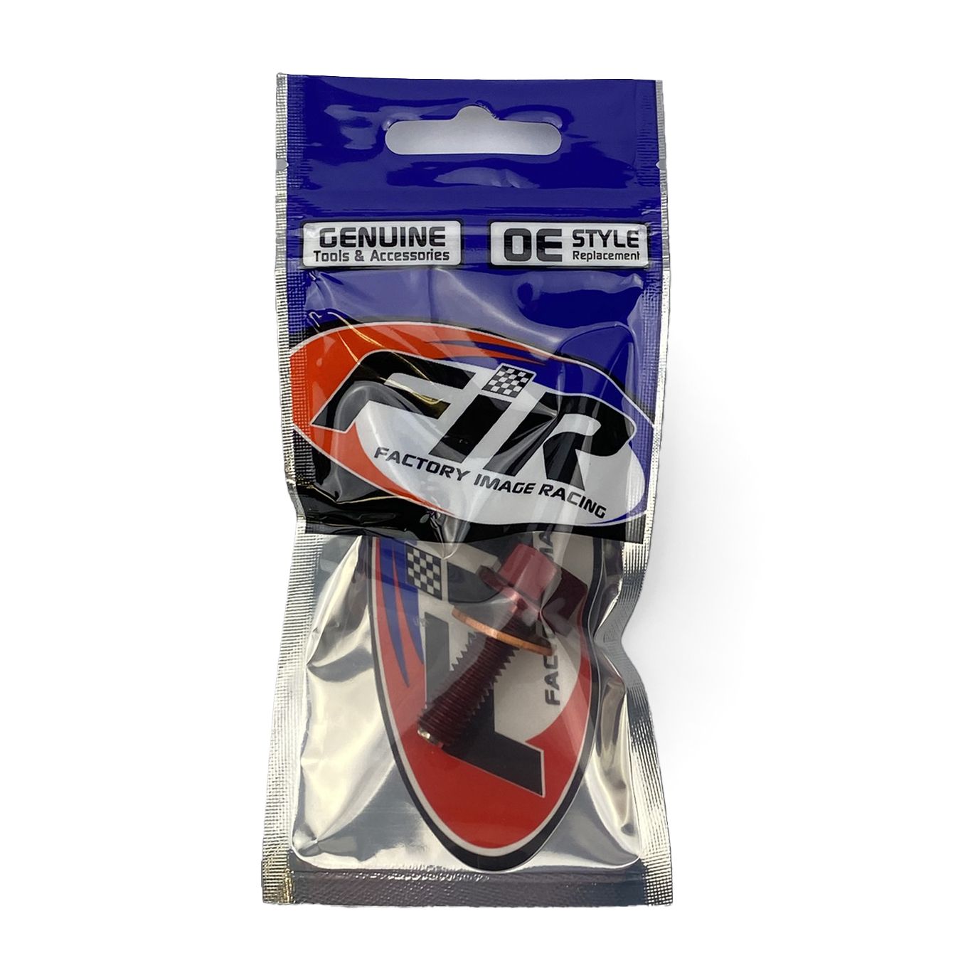 MAGNETIC OIL DRAIN PLUG M8x1.25, CRF 250R 250X, RED