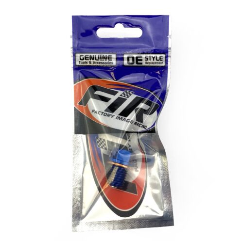 MAGNETIC OIL DRAIN PLUG M12x1.50, 90015-KA3-711, 90340-12006-00, BLUE