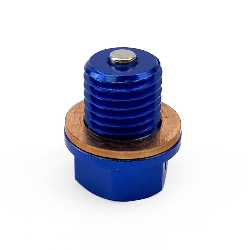 MAGNETIC OIL DRAIN PLUG M12x1.50, BLUE