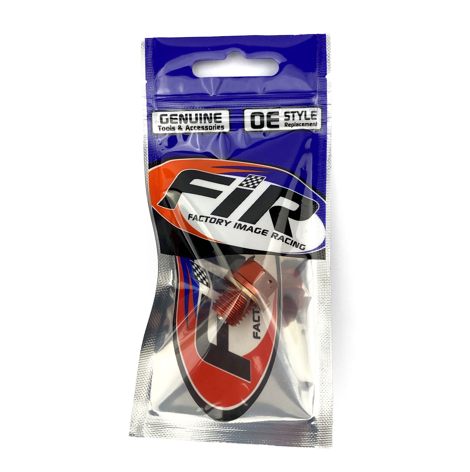 MAGNETIC OIL DRAIN PLUG M12x1.50, ORANGE