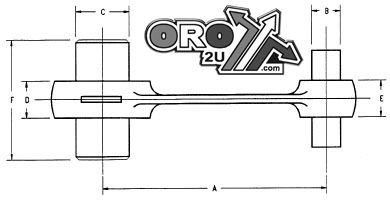 CONNECTING ROD 10-16 KX250F, HOTRODS 8690 KAWASAKI KXF - Image 3