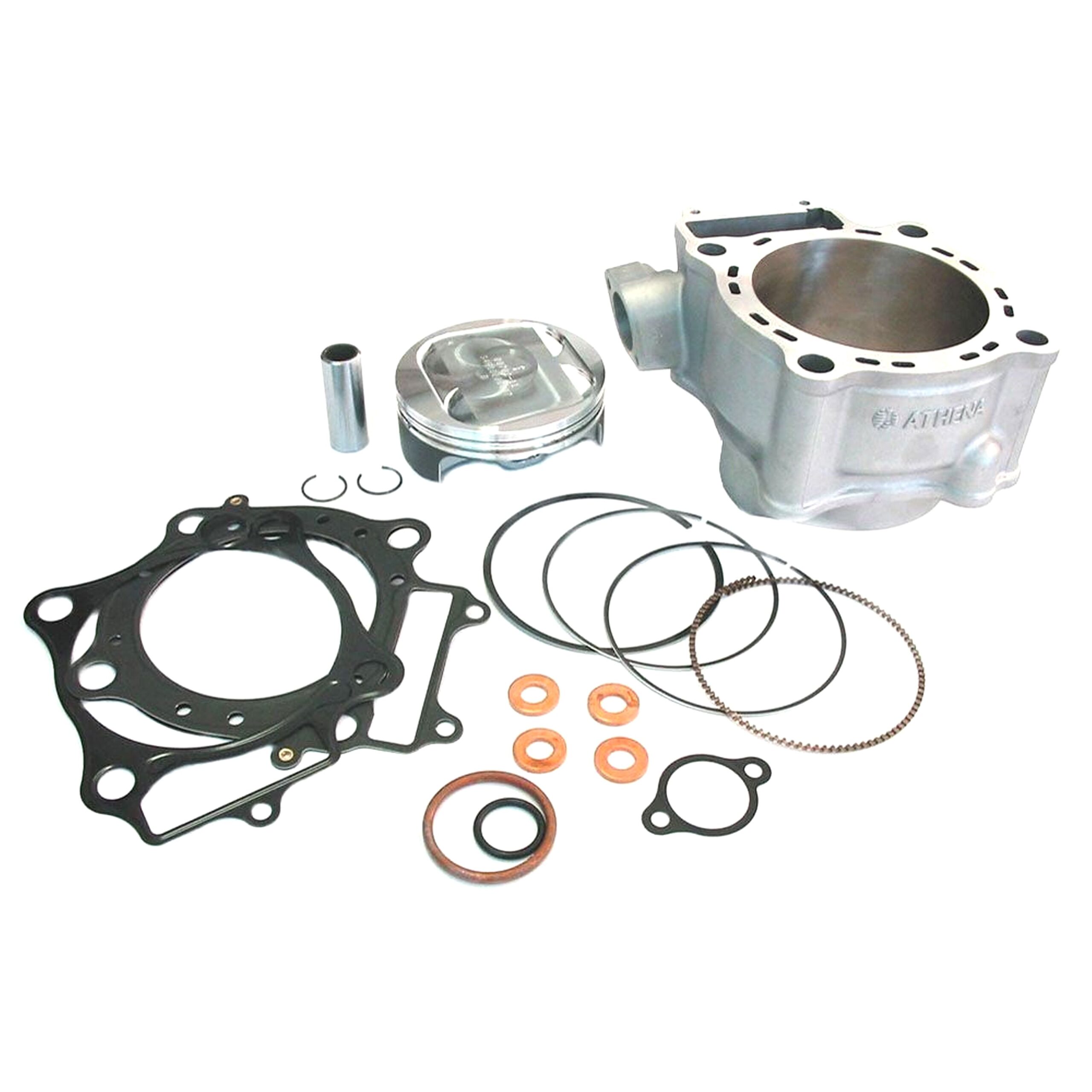 CYLINDER FULL KIT 100MM HONDA CRF 450 02-08, ATHENA P400210100001 490CC BIG BORE, (piston included)