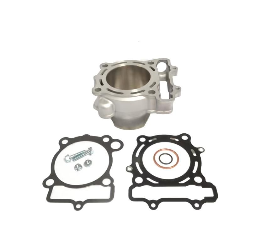 CYLINDER KIT 77MM KAW KX 250/SUZ RM 250 04-08, ATHENA EC510-003 STD BORE, (piston not included)