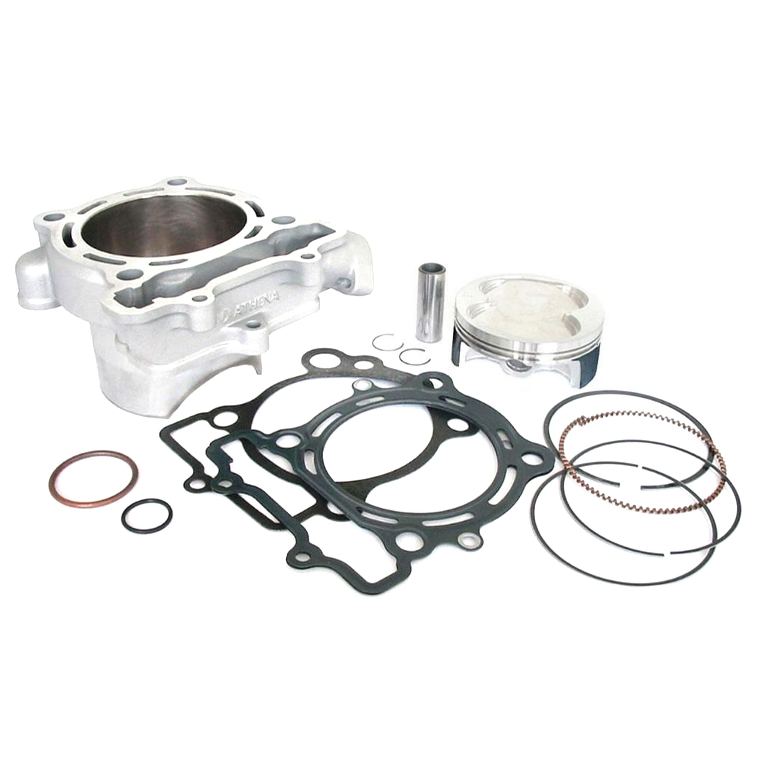 CYLINDER FULL KIT 83MM KAW KX 250/SUZ RM 250 04-08, ATHENA P400510100004 290CC BIG BORE, (piston included)