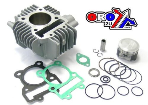 CYLINDER FULL KIT 57MM KLX 110/DR-Z 110 03-09, ATHENA P400250100005 130CC BIG BORE, (piston included)