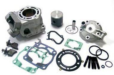 CYLINDER FULL KIT 58MM YAMAHA YZ 125 05-21, ATHENA P400485100030 FOR 144CC BIG BORE, (Piston included) - Image 2