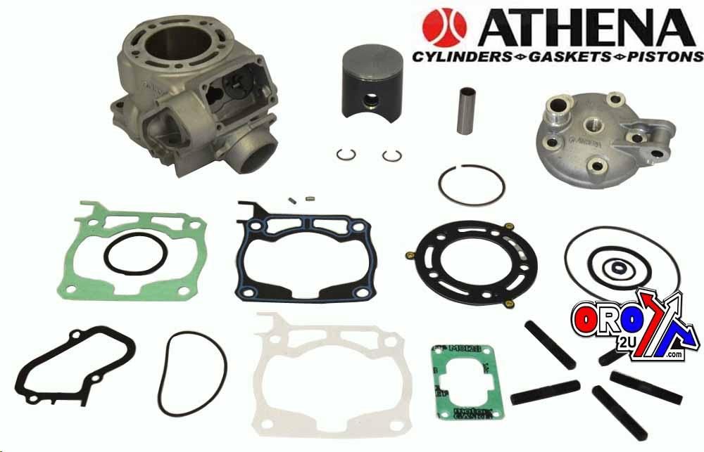 CYLINDER FULL KIT 58MM YAMAHA YZ 125 05-21, ATHENA P400485100030 FOR 144CC BIG BORE, (Piston included) - Image 3