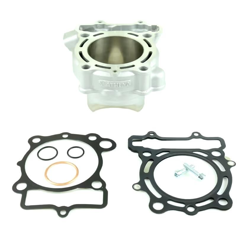CYLINDER KIT 77MM KAWASAKI KX 250 15-16, ATHENA EC250-020 STD BORE, (Piston not included) - Image 2