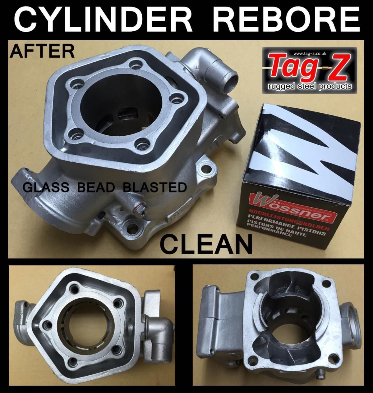 CYLINDER REBORE 35>85mm S, *DEBURE AND WASH BEFORE USE*, REBORE, RE-BROE - Image 3