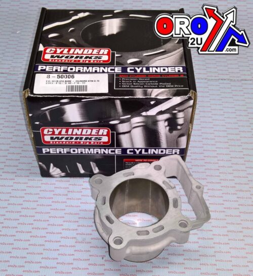 CYLINDER ONLY KTM 16-18 SXF250 78mm, CYLINDER WORKS 50006 STD