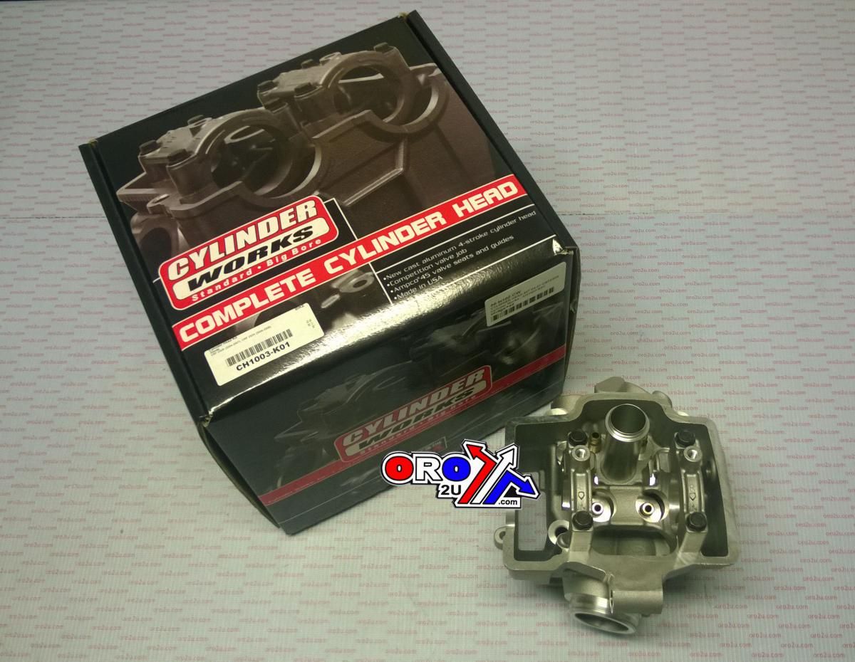 CYLINDER HEAD KIT 04-07 CRF250R, Cylinder Works - CH1003-K01, 04-06 CRF250X HONDA, 12010-KRN-A00