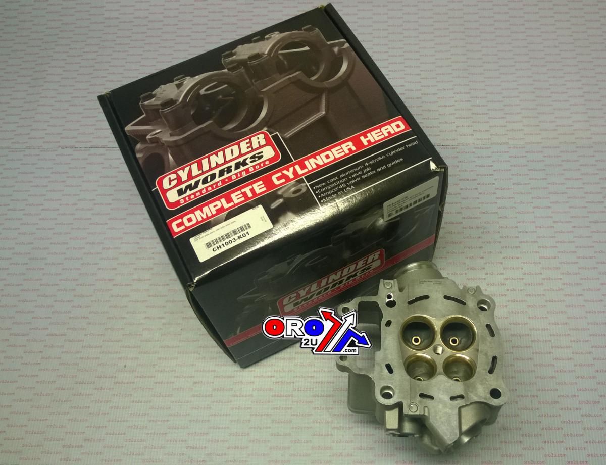 CYLINDER HEAD KIT 04-07 CRF250R, Cylinder Works - CH1003-K01, 04-06 CRF250X HONDA, 12010-KRN-A00 - Image 3