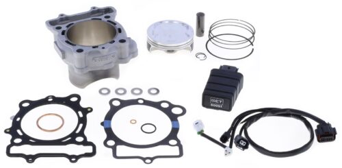 CYLINDER FULL KIT BIG BORE 85mm KX250 2023-24, ATHENA P400250100030 300cc (Piston included)