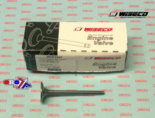 VALVE EXHAUST TITANIUM CRF 250 R, WISECO WVET047, 18-19, 14721-K95-A20