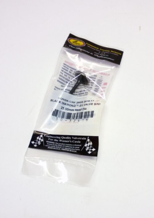 EXHAUST VALVE CRF 250R 2016-17, KIBBLEWHITE 30-32416, 14721-KRN-B10, HONDA MX