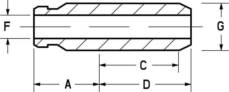 VALVE GUIDE EXHAUST BRONZE STD, HONDA CRF250R 10-15, KIBBLEWHITE 30-31480 - Image 2
