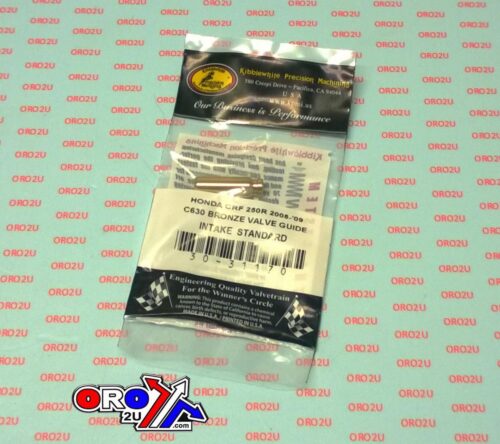 VALVE GUIDE INTAKE BRONZE STD, KIBBLEWHITE 30-31170, HONDA CRF250R 08-09