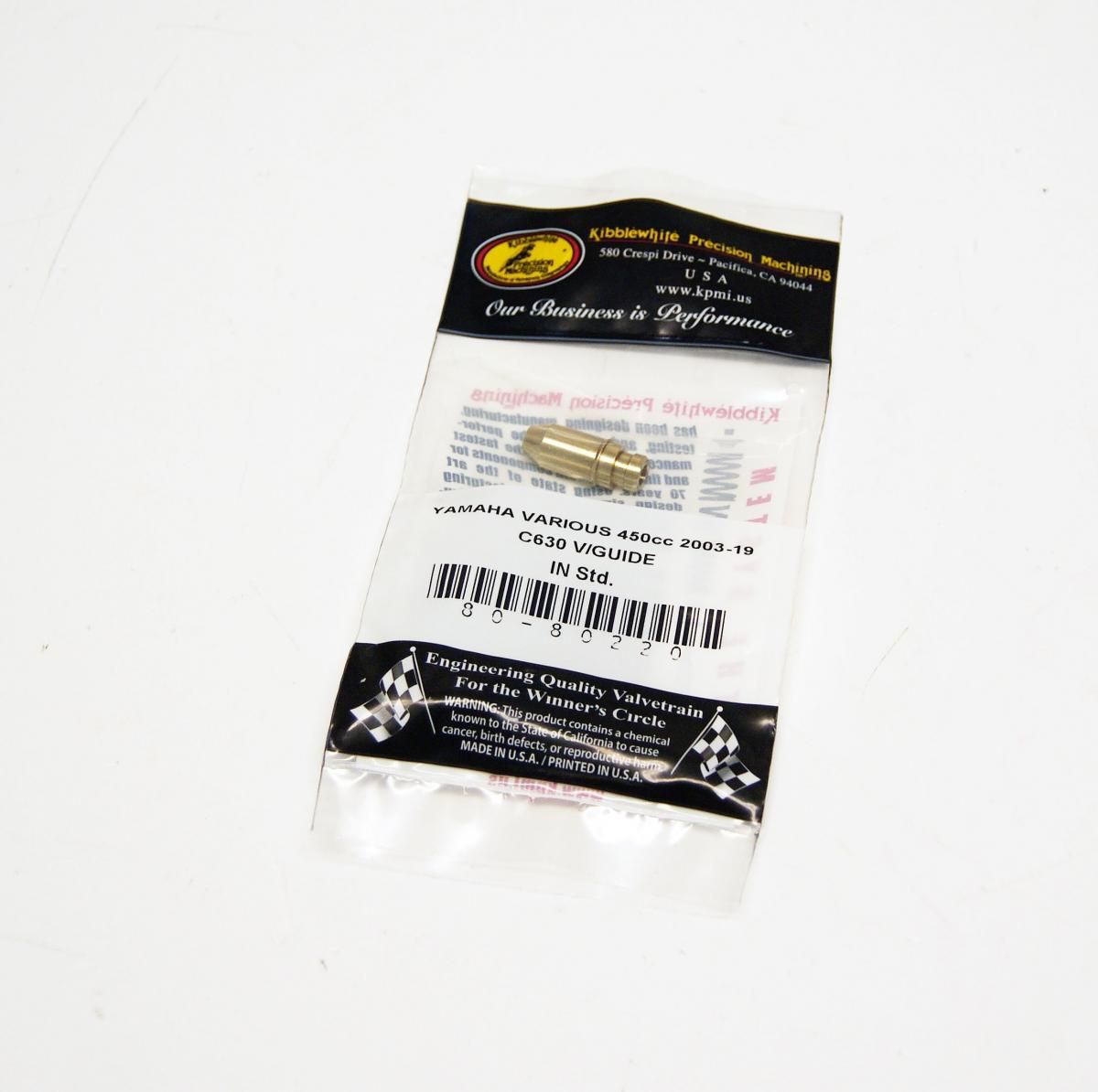 VALVE GUIDE INTAKE YZ450F 03-9, KIBBLEWHITE 80-80220, YAMAHA WRF450 03-11