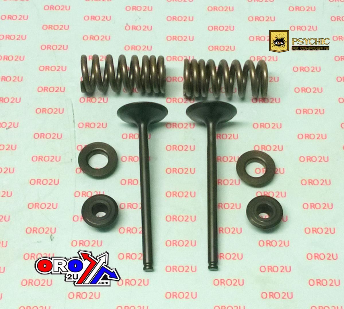 VALVE KIT EXHAUST CRF250, PSYCHIC XU-09502EK, CRF250R 2004-2007, CRF250X 2004-2016