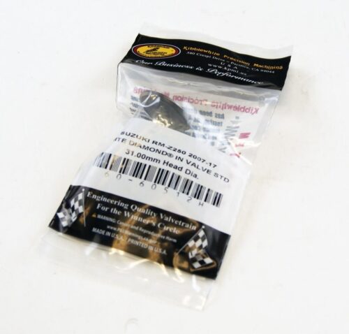 VALVE INTAKE RMZ250 07-17 WHITEDIAMOND, KIBBLEWHITE 60-60512H, 12911-10H00 RM-Z250 SUZUKI