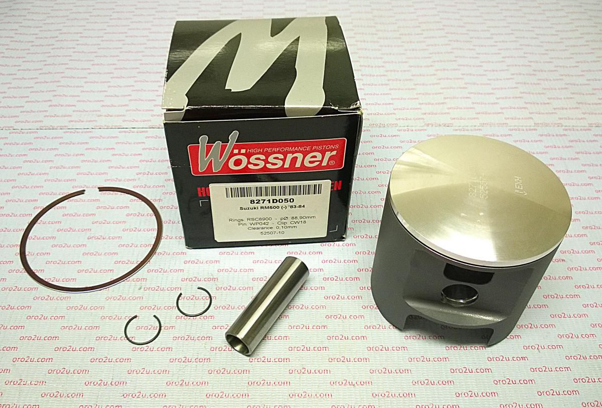 PISTON KIT RM500 88.90mm, FORGED WOSSNER KIT 8271D050 - Image 2