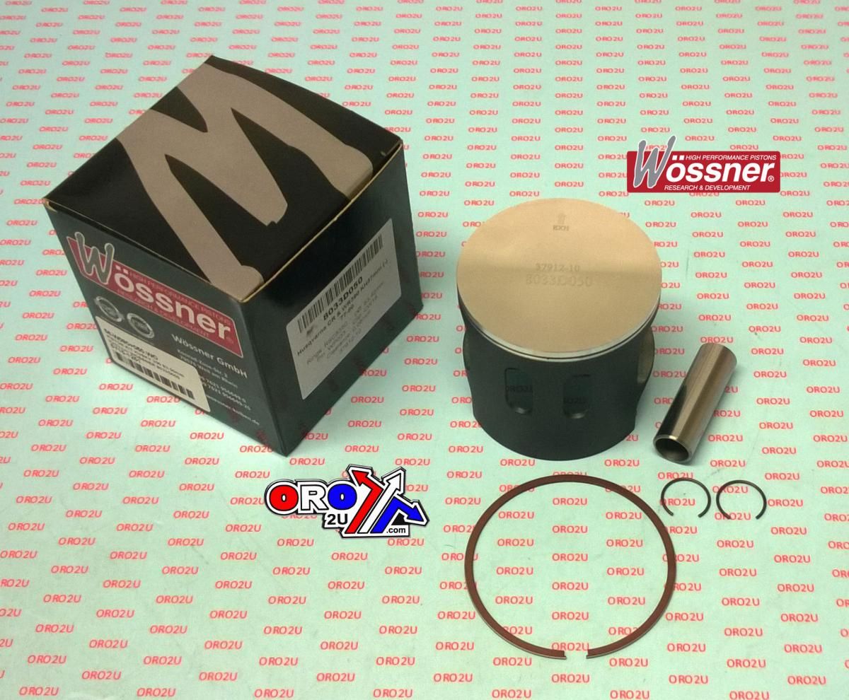 PISTON KIT HUSKY 390 85.50mm, KH37mm WOSSNER 8033D250, 1977-1980 Husqvarna 390