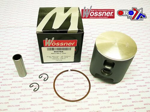 PISTON 73-81 MAICO 400 78.50, FORGED WOSSNER 8047D150 KIT
