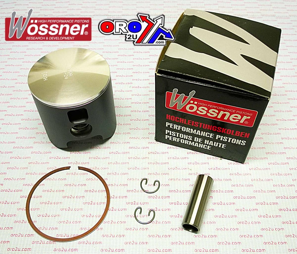 PISTON 73-81 MAICO 440 83.50, FORGED WOSSNER KIT 8099D150 - Image 2