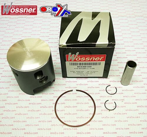 PISTON KIT 77-82 KTM250 72.50, WOSSNER FORGED 8034D150
