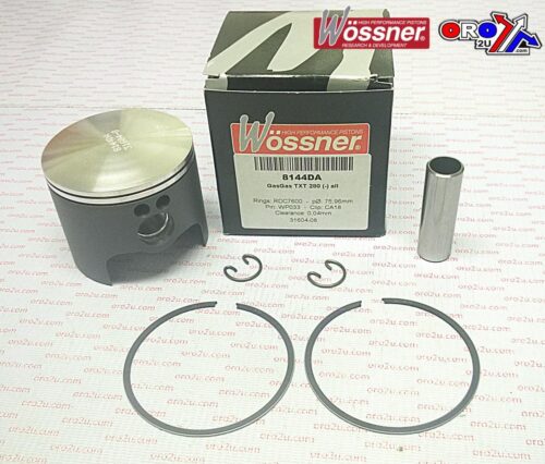 PISTON KIT TXT280 GASGAS 76mm, FORGED WOSSNER 8144DA