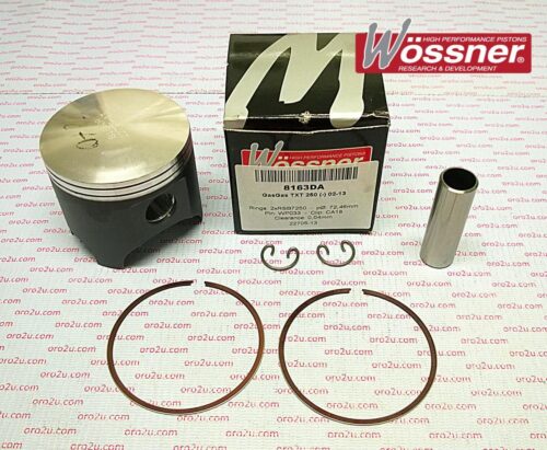 PISTON KIT 01-2020 TXT250 GASGAS, FORGED WOSSNER 8163DC
