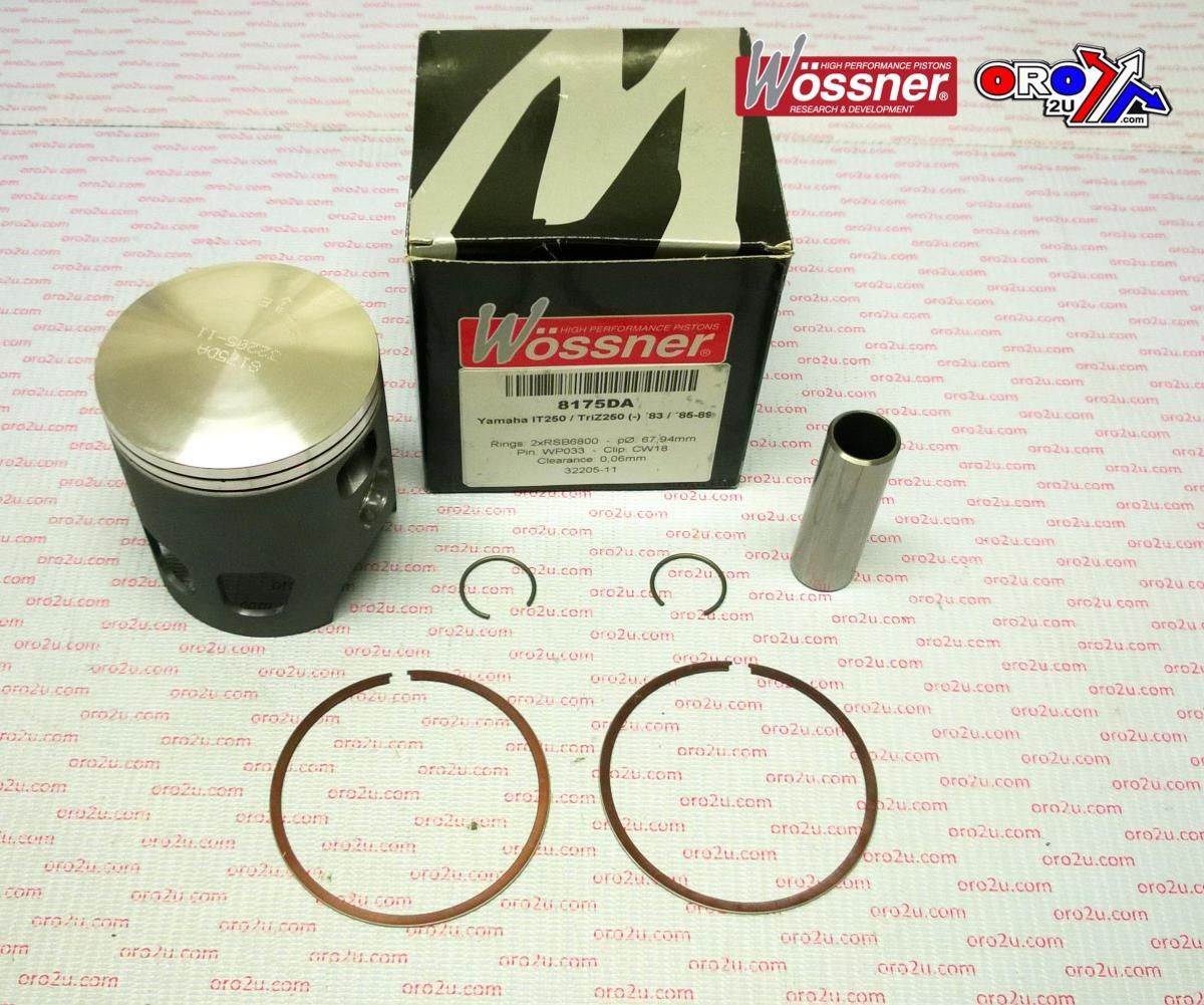 PISTON KIT 1983 IT250 69.00, FORGED WOSSNER 8175D100 - Image 3