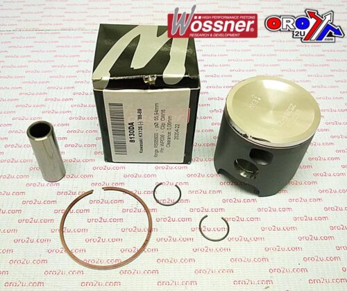 PISTON KIT 88-89 KX125 56.00, FORGED WOSSNER 8130DB