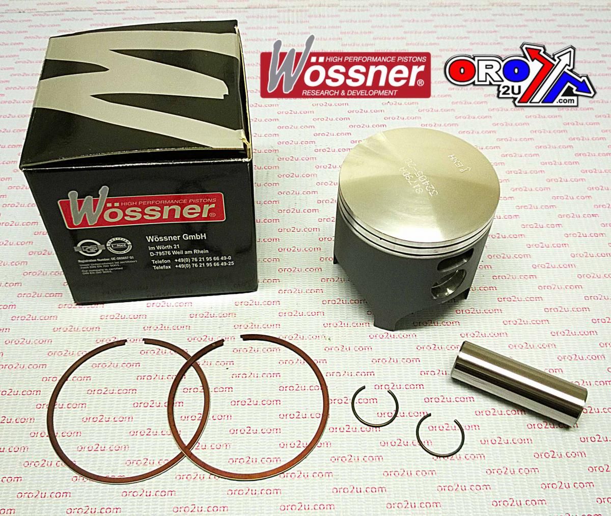 PISTON KIT 76-79 YZ250 70.00, FORGED WOSSNER 8179DA 2K7-11637-01-00 - Image 2