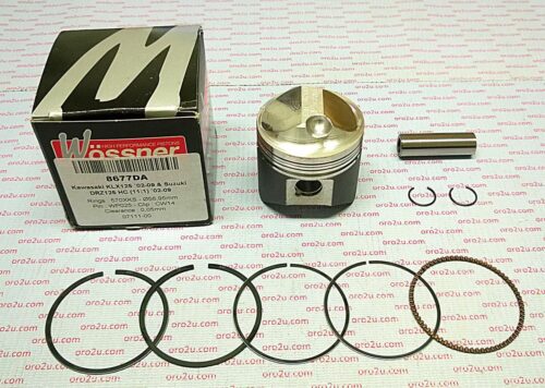 PISTON KIT KLX DRZ 125 57.00, FORGED WOSSNER 8677DA