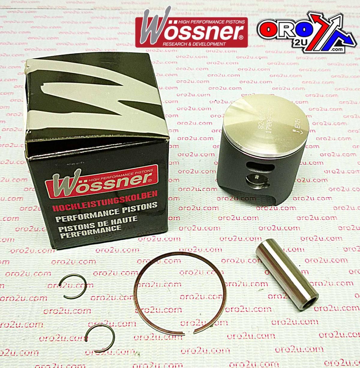 PISTON KIT 09-15 KTM65 SX 45.0, FORGED WOSSNER 8241DC - Image 2