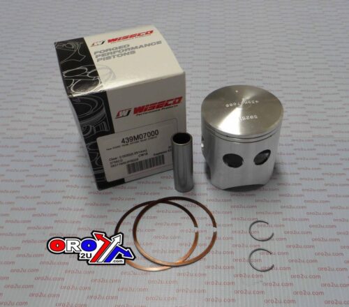 PISTON KIT 78-86 KX250 70.00, WISECO 439M07000 KAWASAKI