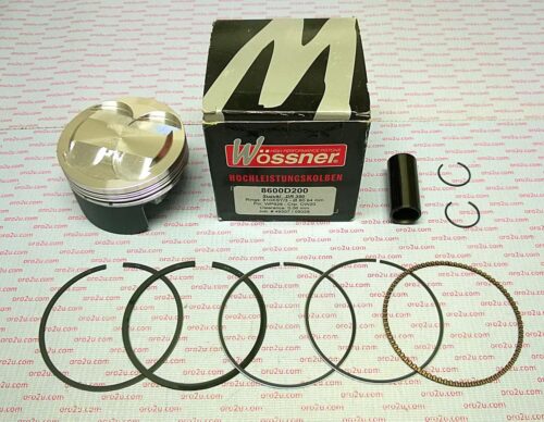 PISTON KIT 90-99 DR350 82.00, FORGED WOSSNER 8600D300