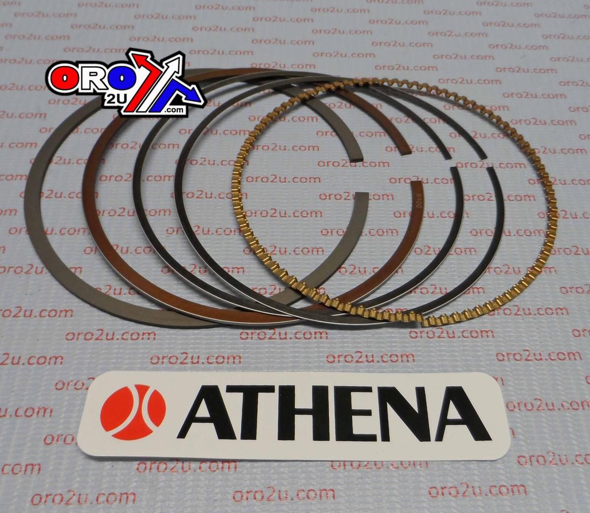 PISTON RINGS 98MM YAMAHA YFZ 450 04-13, ATHENA S41316197 BIG BORE
