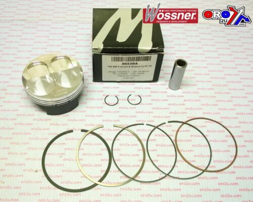 PISTON KIT 07-09 TM250F 77.00, FORGED WOSSNER 8653DB