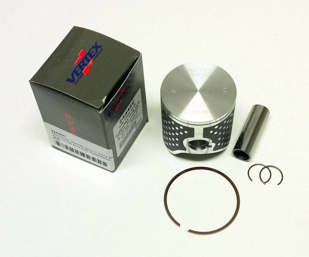 PISTON KIT VERTEX 54.0 C KTM EXC/SX/XC-W 125 01-22, VERTEX 24445C GAS GAS/HUSKY RACE EVOLUTION