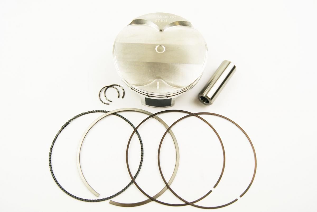 PISTON KIT 2015 KX450F 96mm Hi-Comp. 12.8:1, WISECO 40125M09603B KXF450