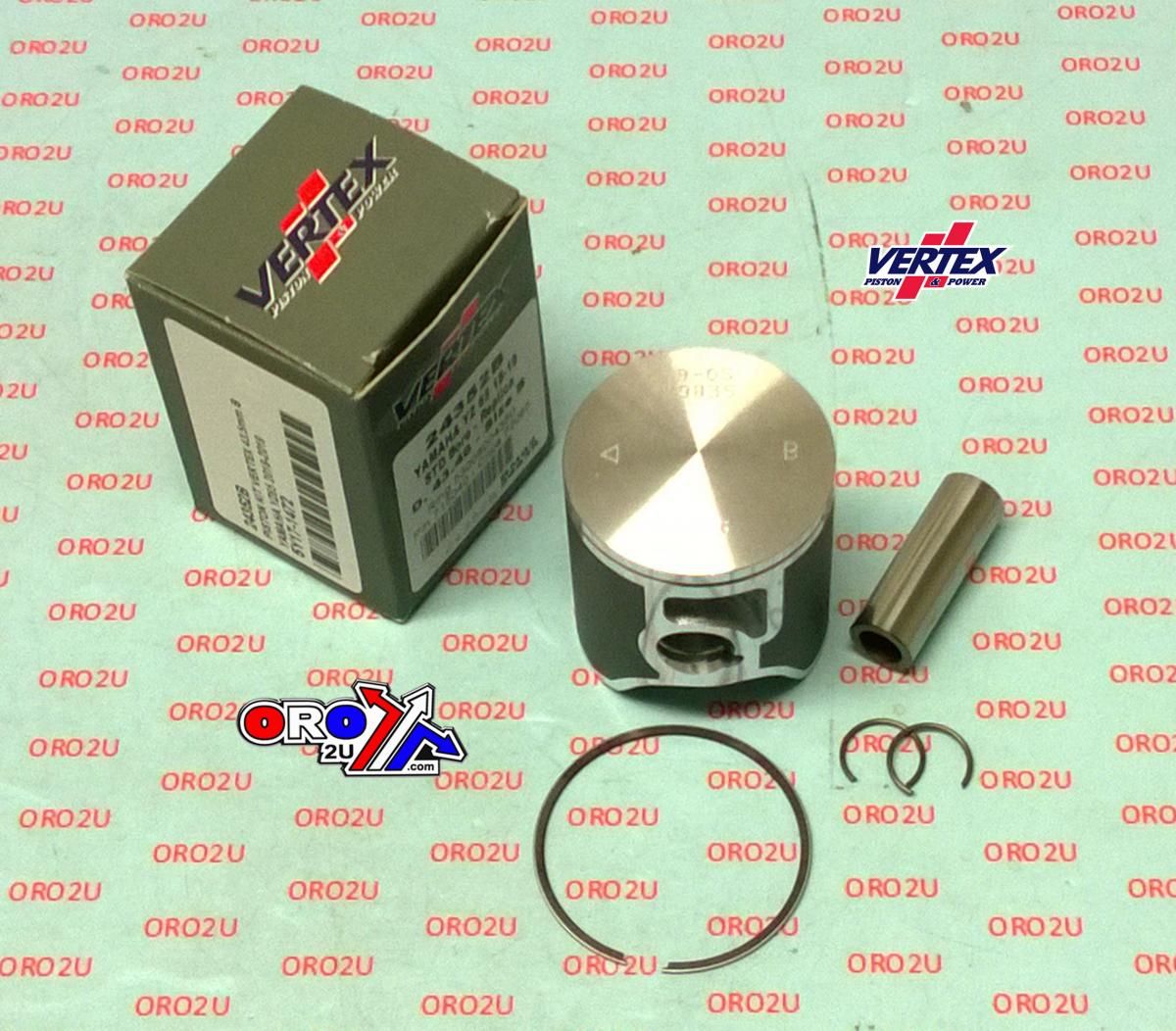 PISTON KIT VERTEX 43.5 C YAMAHA YZ 65 18-22, VERTEX 24352C - Image 2