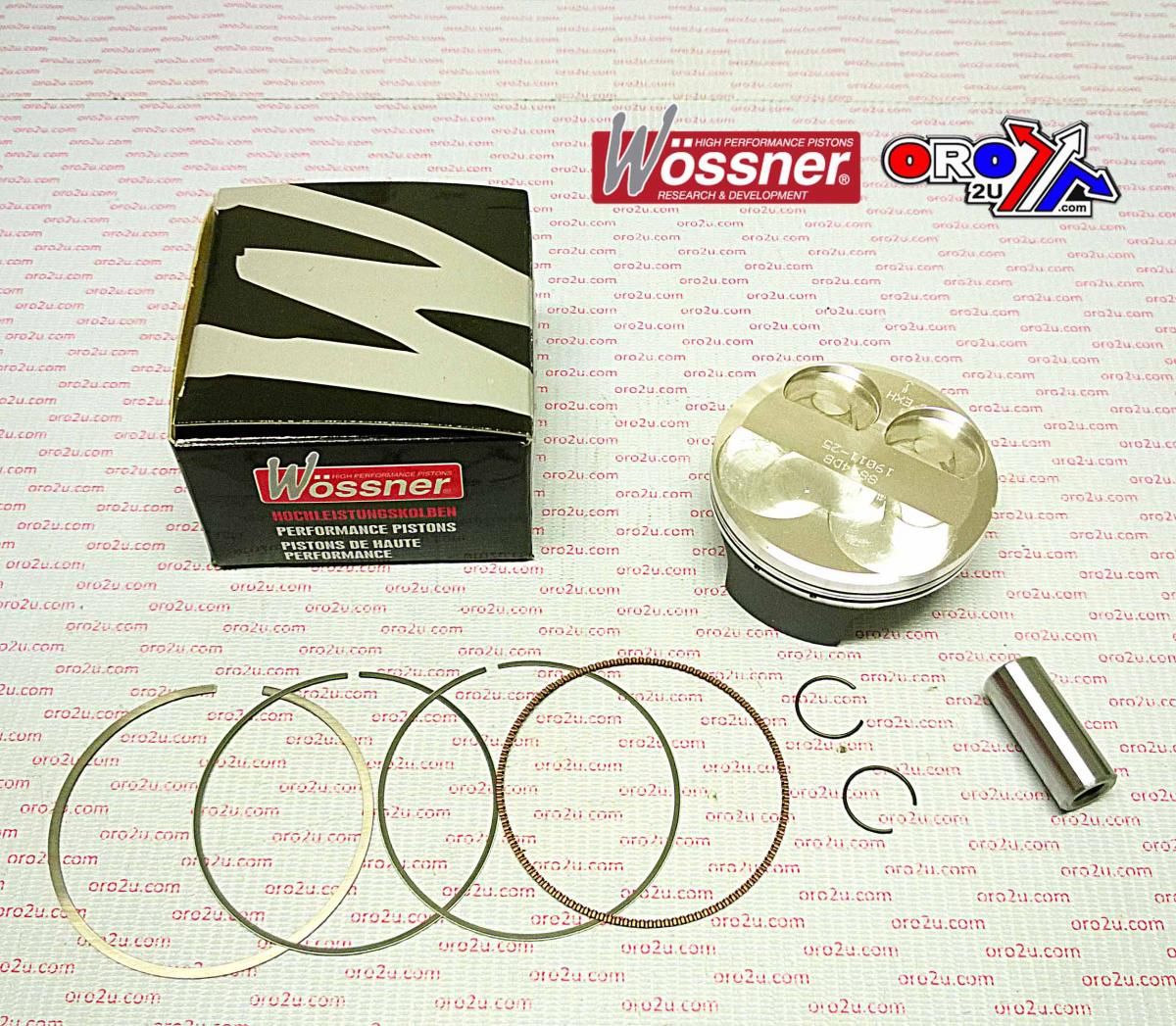 PISTON KIT 11-14 KX250F 77mm A, 8814DA WOSSNER KAWASAKI 13001-0125 - Image 3