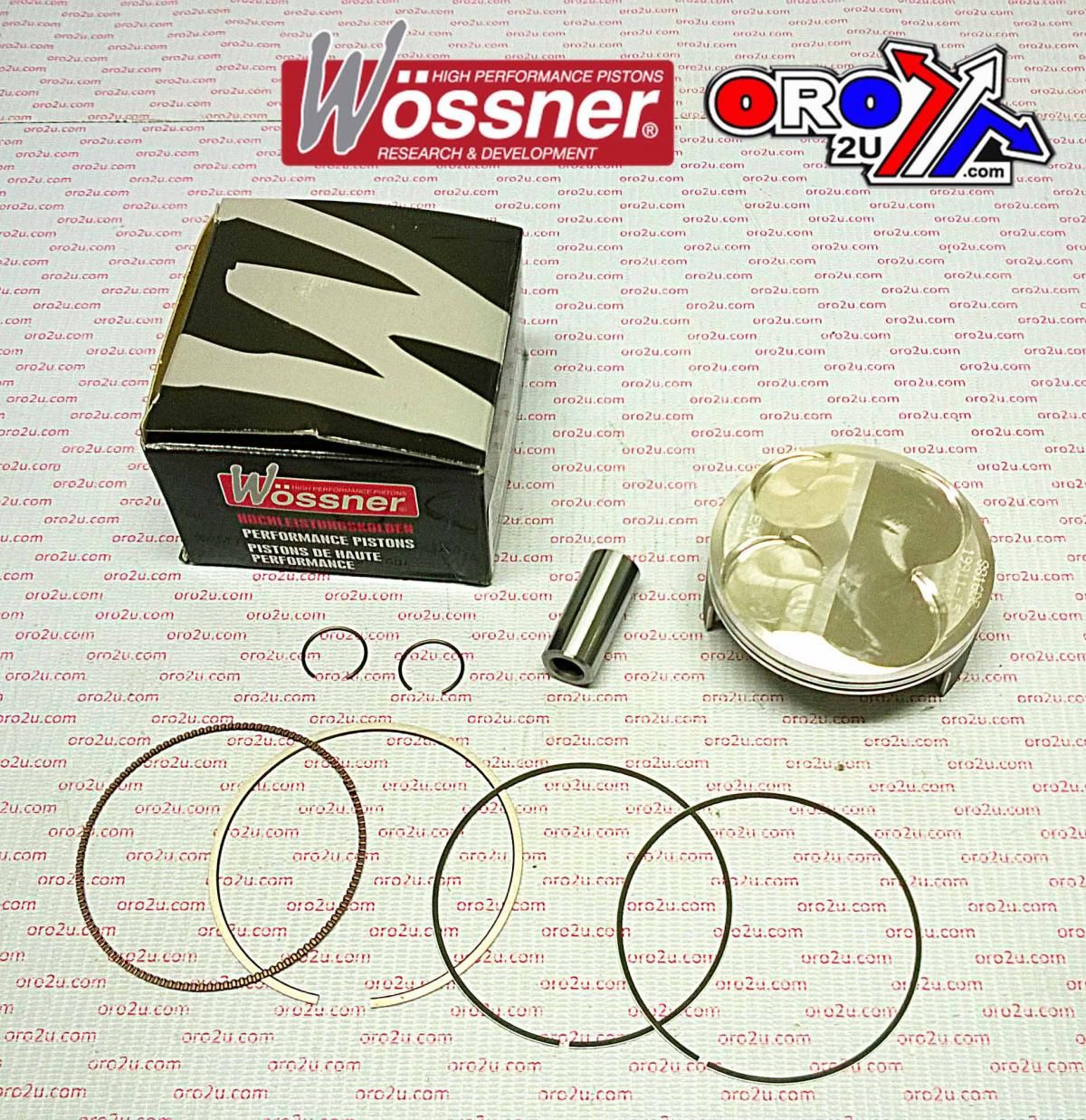 PISTON KIT 11-14 KX250F 77mm C, 8816DC WOSSNER HC - Image 4