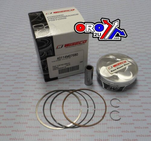 PISTON KIT 14-15 CRF250 13.5, WISECO 40114M07680 ARMOR GLIDE, BORE SIZE 76.80mm