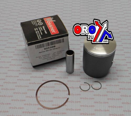 PISTON KIT Aprilia RS125 “B”, FORGED WOSSNER KIT 8253DB, SINGLE RING